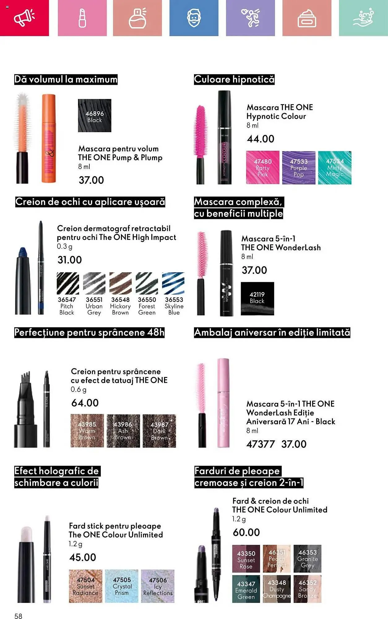 Catalog Catalog Oriflame de la 23 martie până la 12 aprilie 2025 - Revista Pagina 58