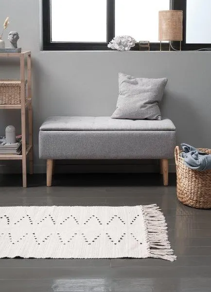 Bancă BADSTED spațiu depoz. gri deschis