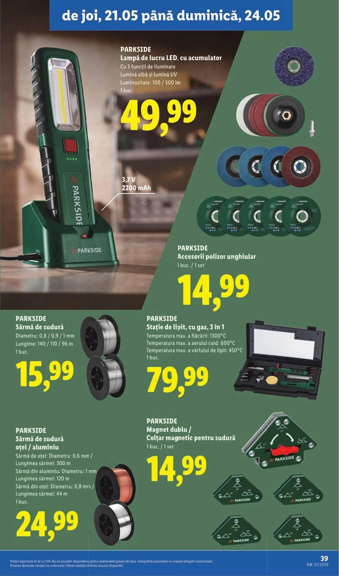 Catalog Catalog Lidl de la 18 mai până la 24 mai 2026 - Revista Pagina 39