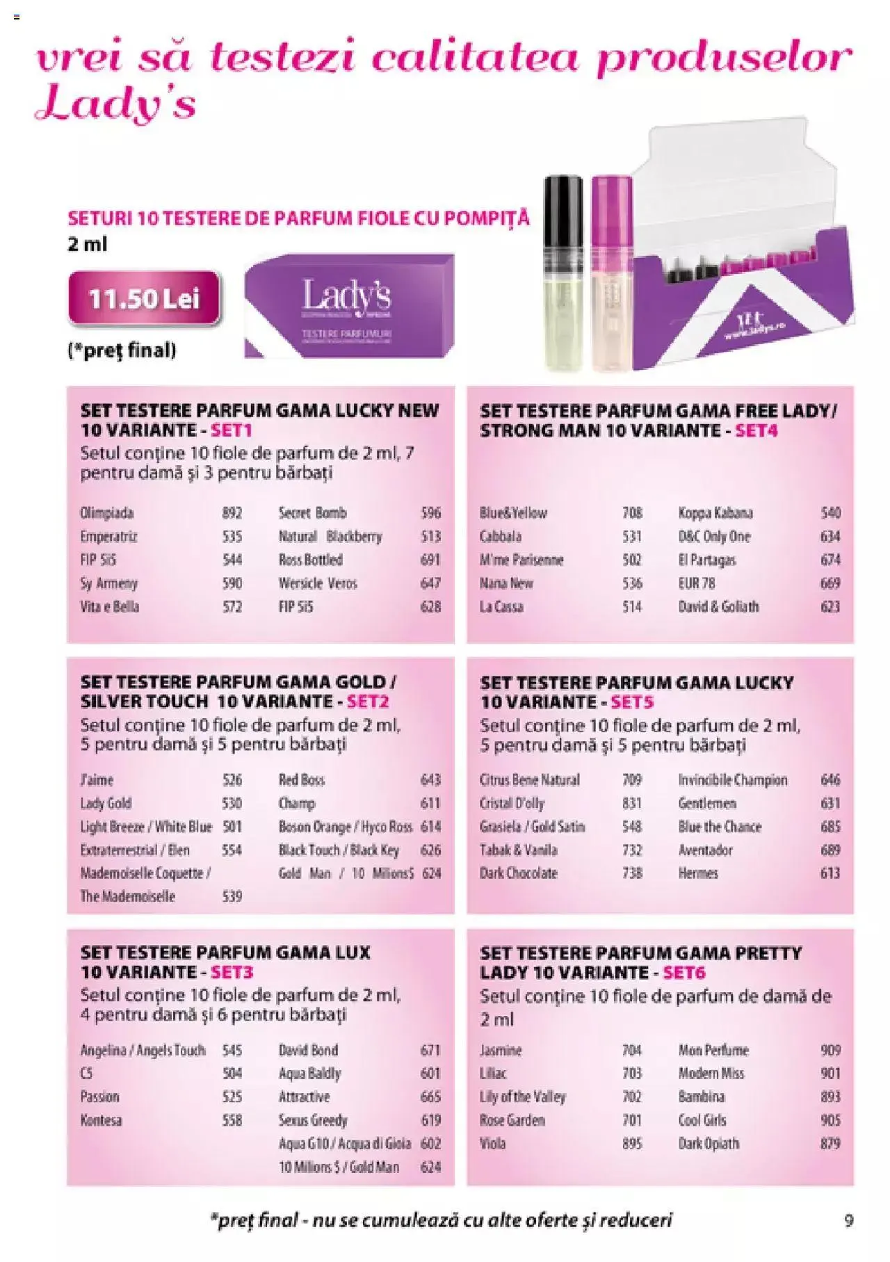 Catalog Lady’s catalog - Manual de la 17 aprilie până la 31 decembrie 2024 - Revista Pagina 10