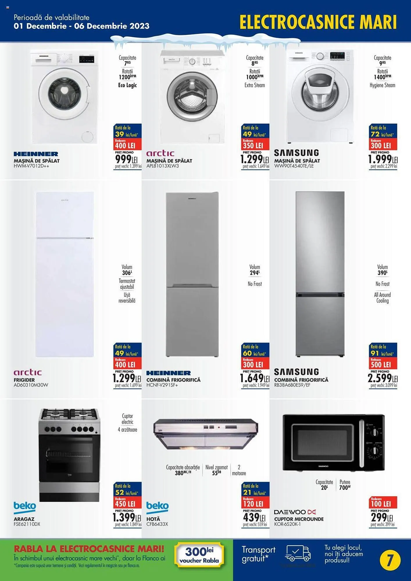 Catalog Flanco catalog de la 1 decembrie până la 6 decembrie 2023 - Revista Pagina 7