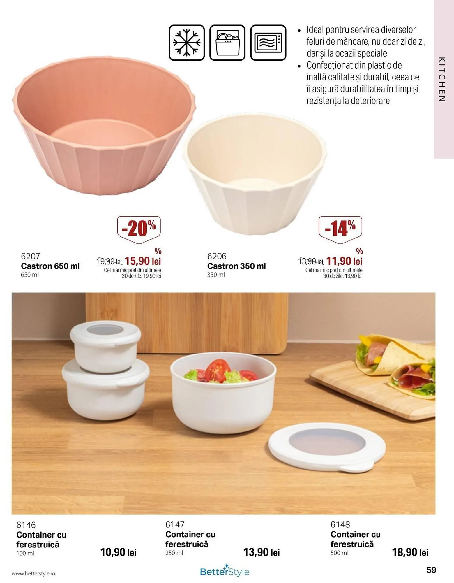 Catalog Catalog BetterStyle de la 3 februarie până la 28 februarie 2025 - Revista Pagina 59