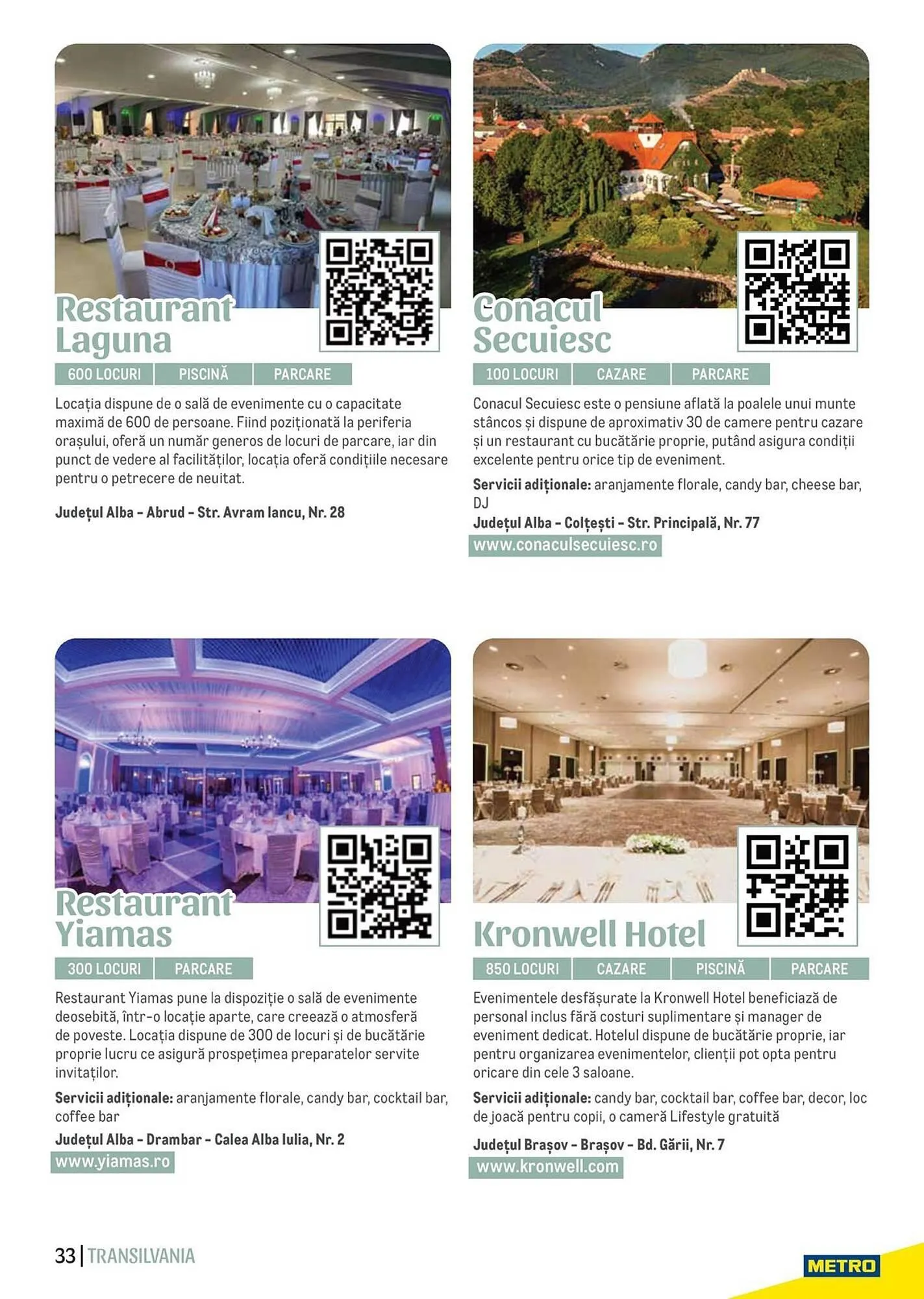 Catalog Catalog Metro de la 9 aprilie până la 31 decembrie 2025 - Revista Pagina 33