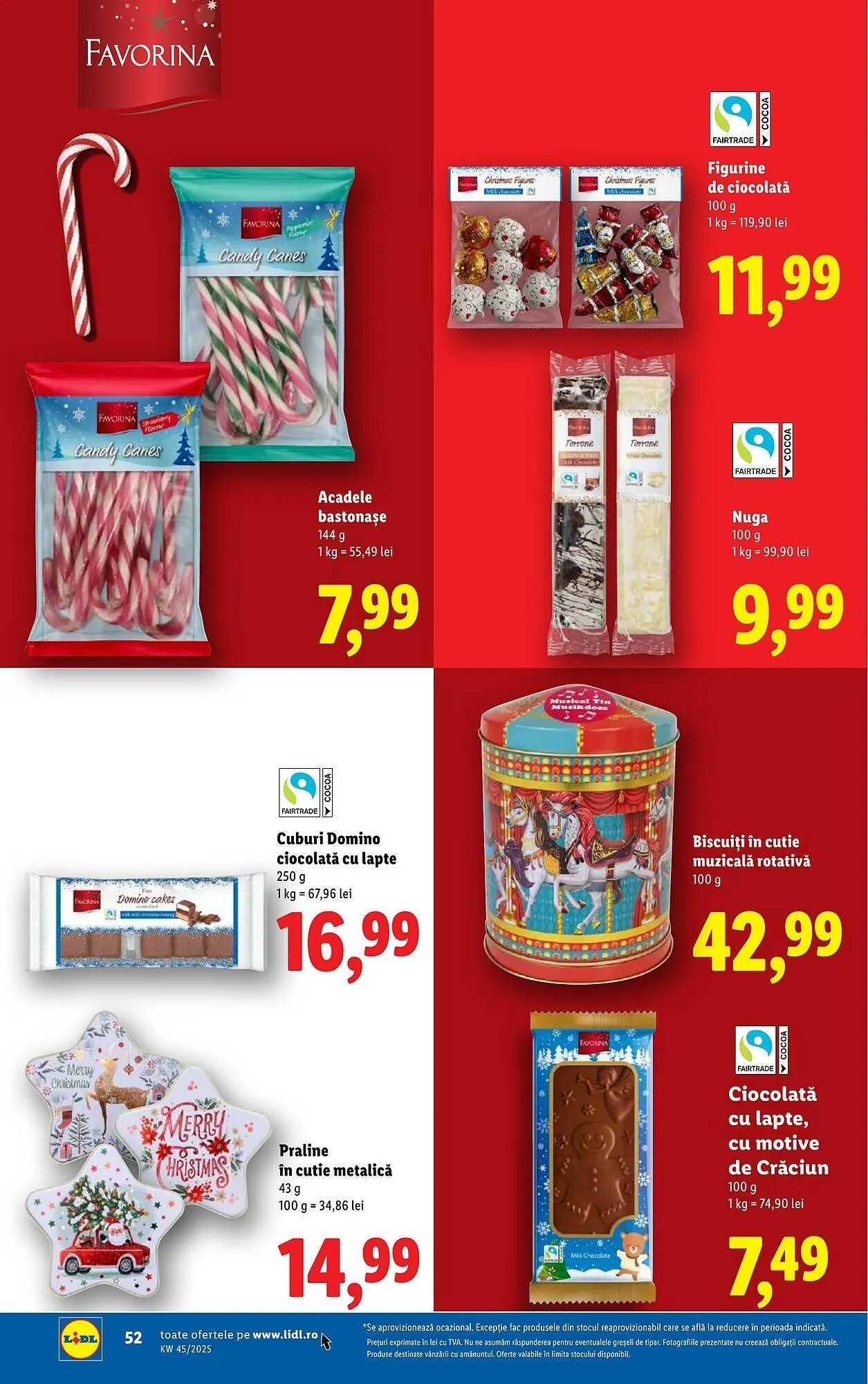 Catalog Catalog Lidl de la 3 noiembrie până la 9 noiembrie 2025 - Revista Pagina 52