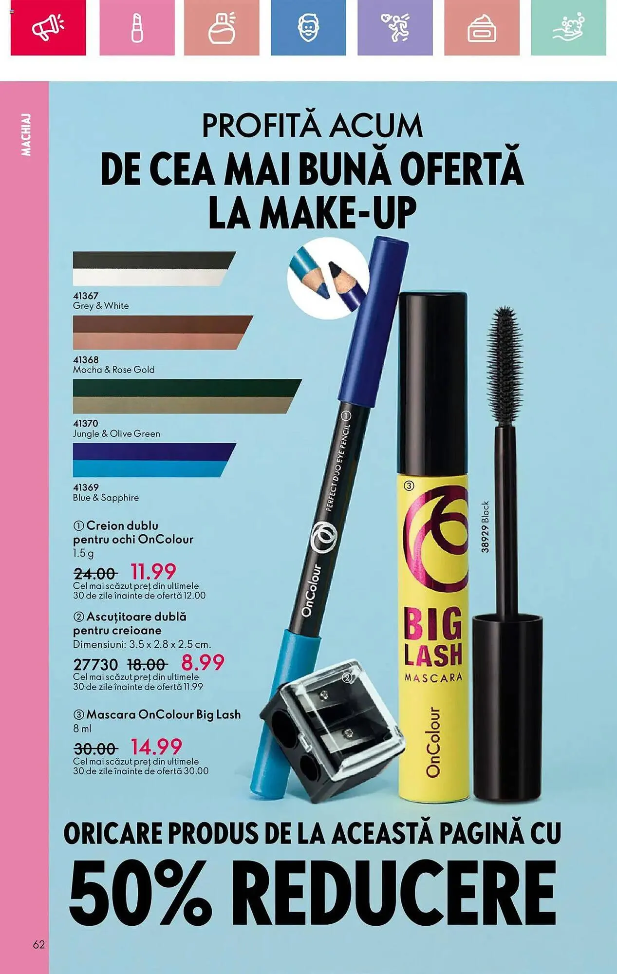 Catalog Catalog Oriflame de la 13 aprilie până la 3 mai 2025 - Revista Pagina 62