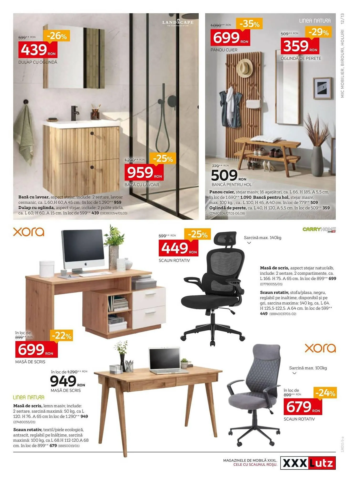 Catalog Catalog XXXLutz de la 6 noiembrie până la 30 noiembrie 2025 - Revista Pagina 13