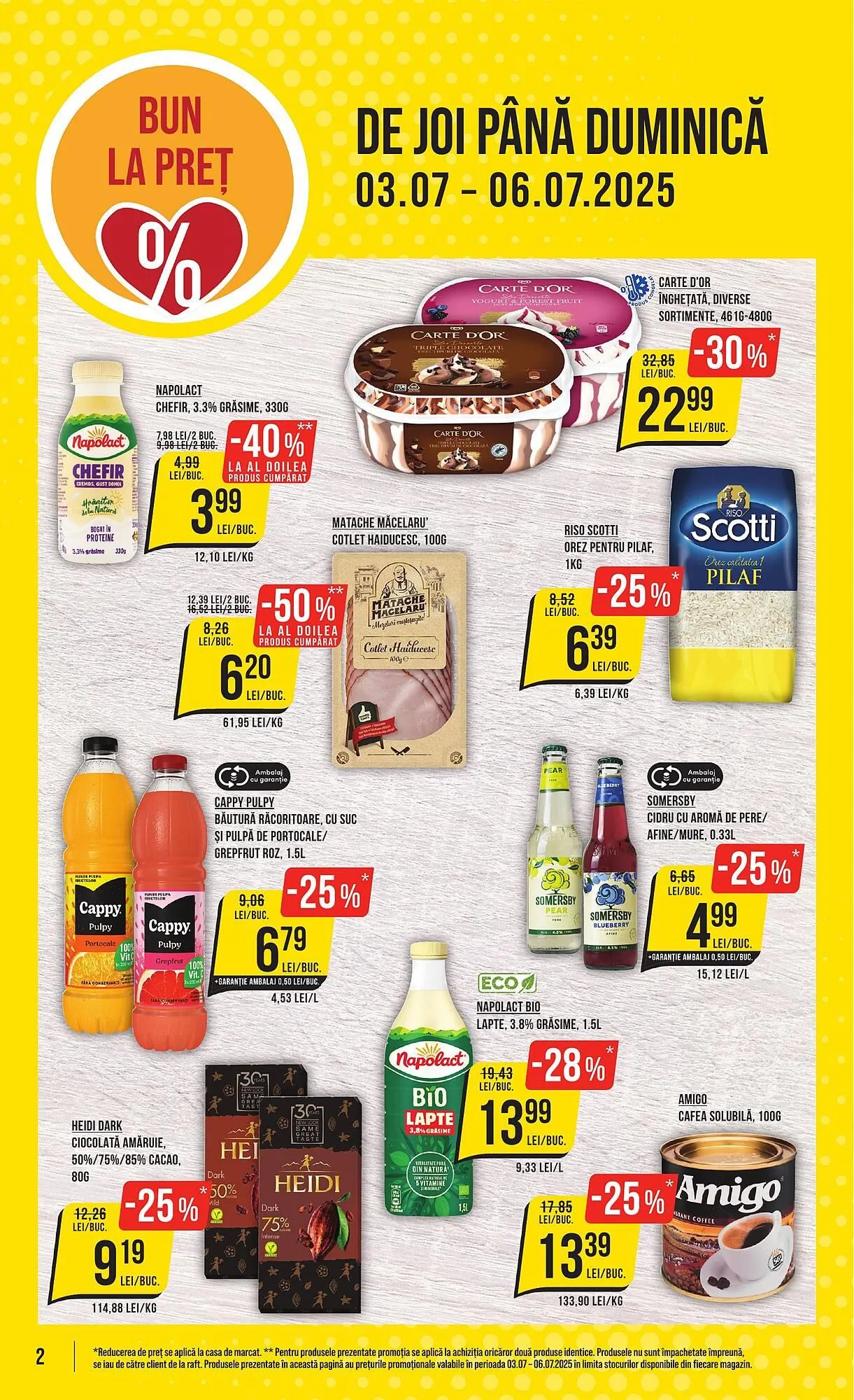Catalog Catalog Mega Image de la 3 iulie până la 9 iulie 2025 - Revista Pagina 2