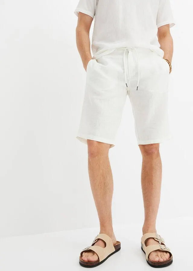 Bermude simple din in pur