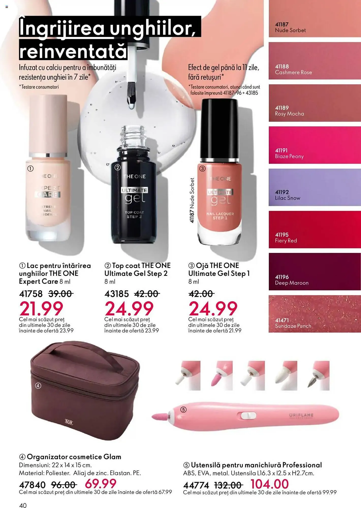 Catalog Catalog Oriflame de la 30 septembrie până la 21 octombrie 2025 - Revista Pagina 40