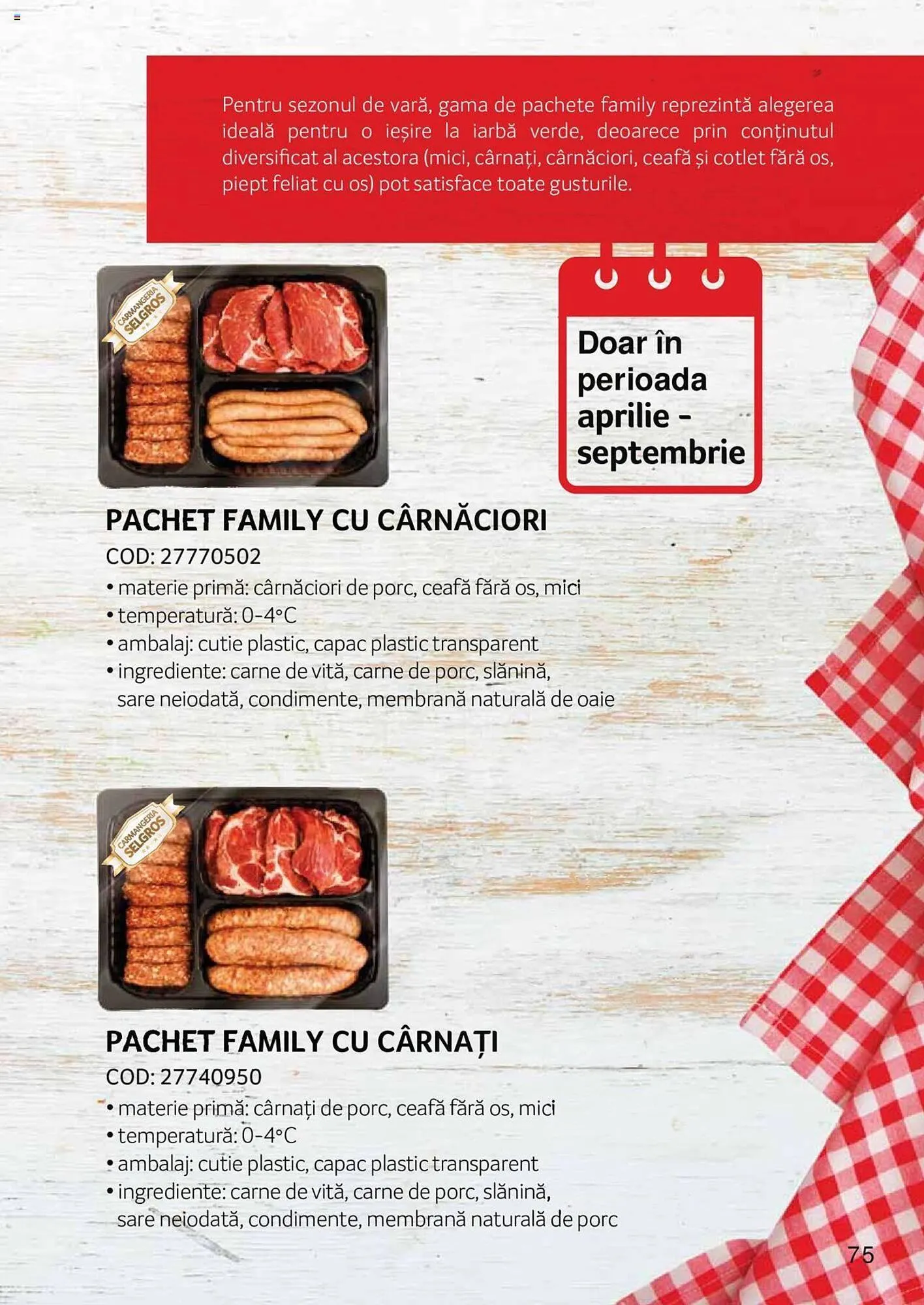 Catalog Selgros catalog de la 27 aprilie până la 31 decembrie 2023 - Revista Pagina 75