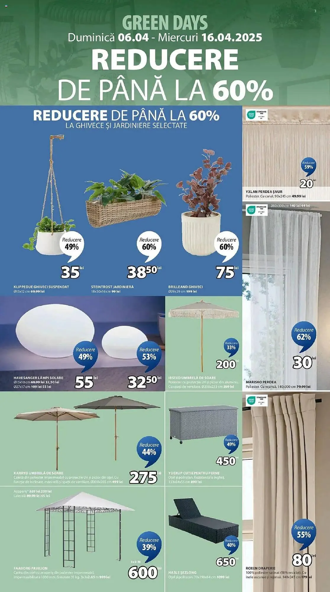 Catalog Catalog JYSK de la 5 aprilie până la 16 aprilie 2025 - Revista Pagina 3