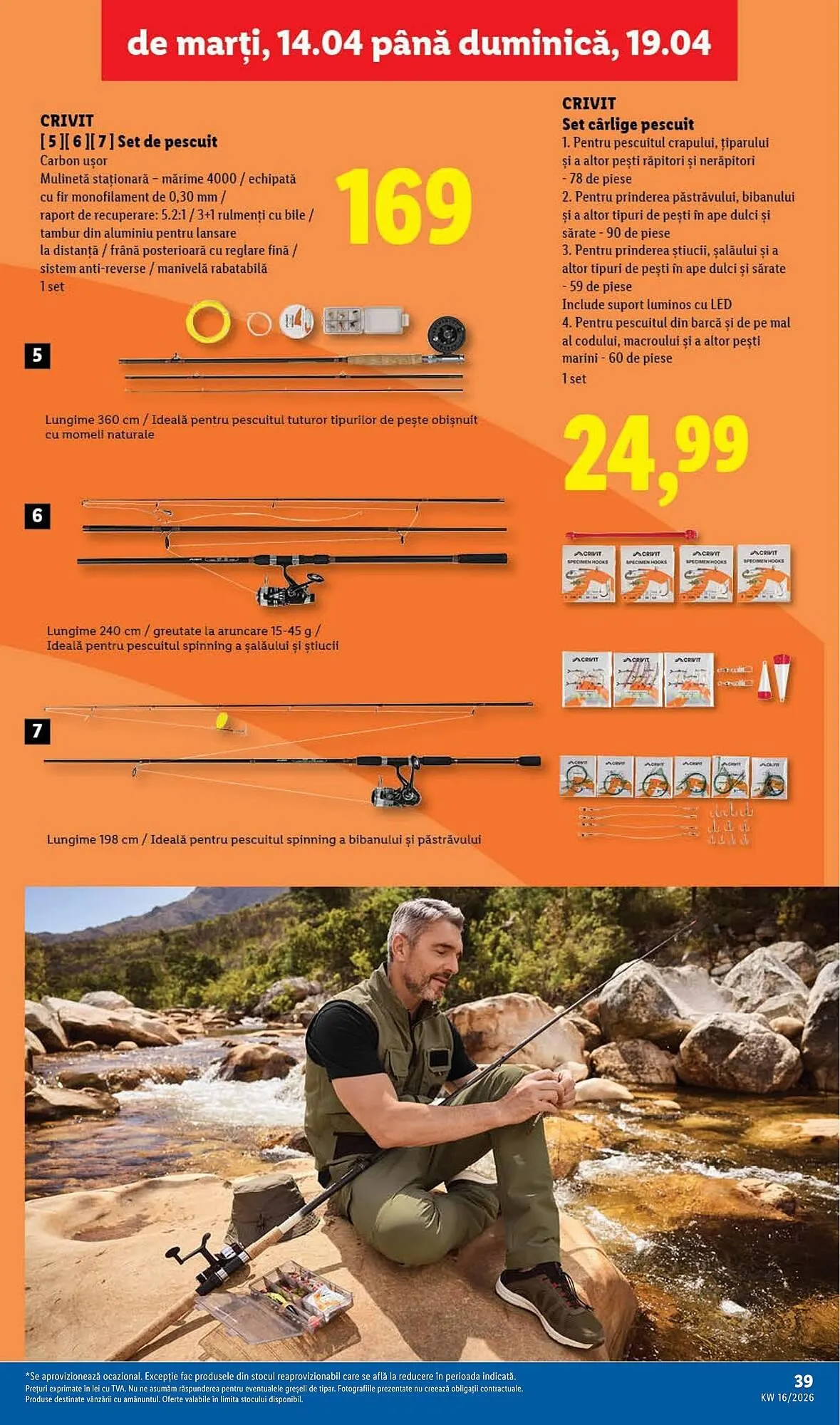 Catalog Catalog Lidl de la 14 aprilie până la 19 aprilie 2026 - Revista Pagina 39