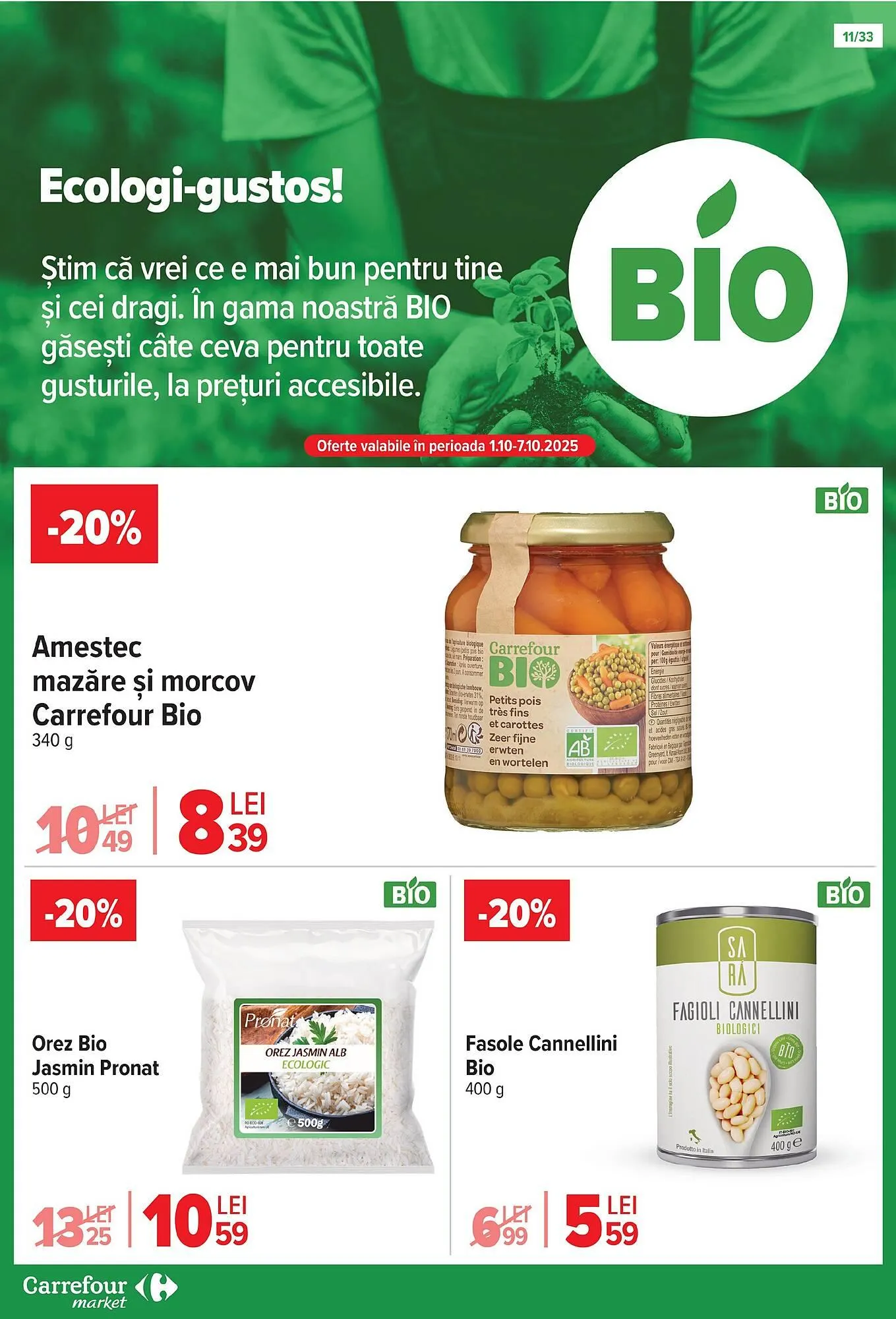 Catalog Catalog Carrefour Market de la 1 octombrie până la 14 octombrie 2025 - Revista Pagina 12