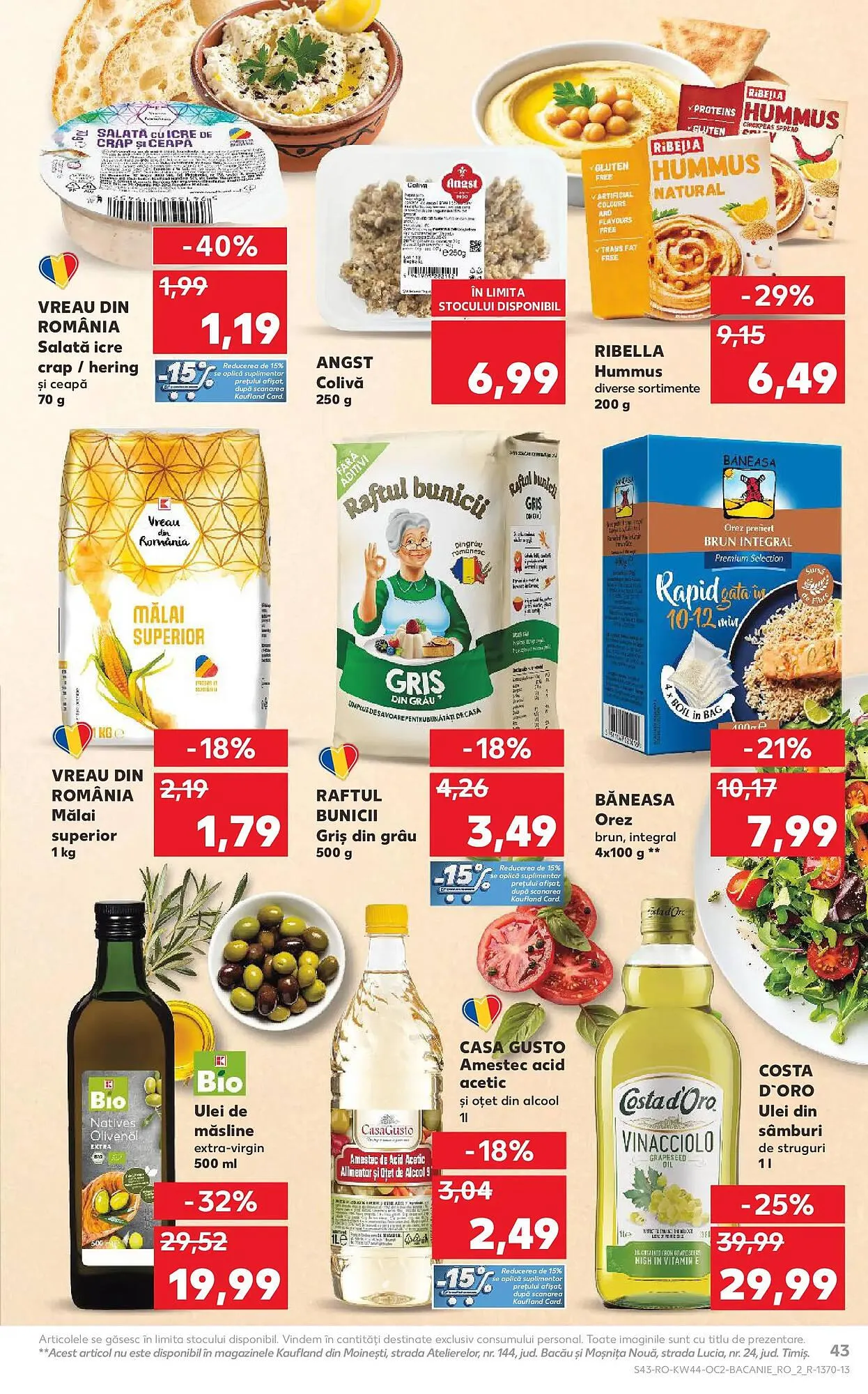 Catalog Catalog Kaufland de la 29 octombrie până la 4 noiembrie 2025 - Revista Pagina 43
