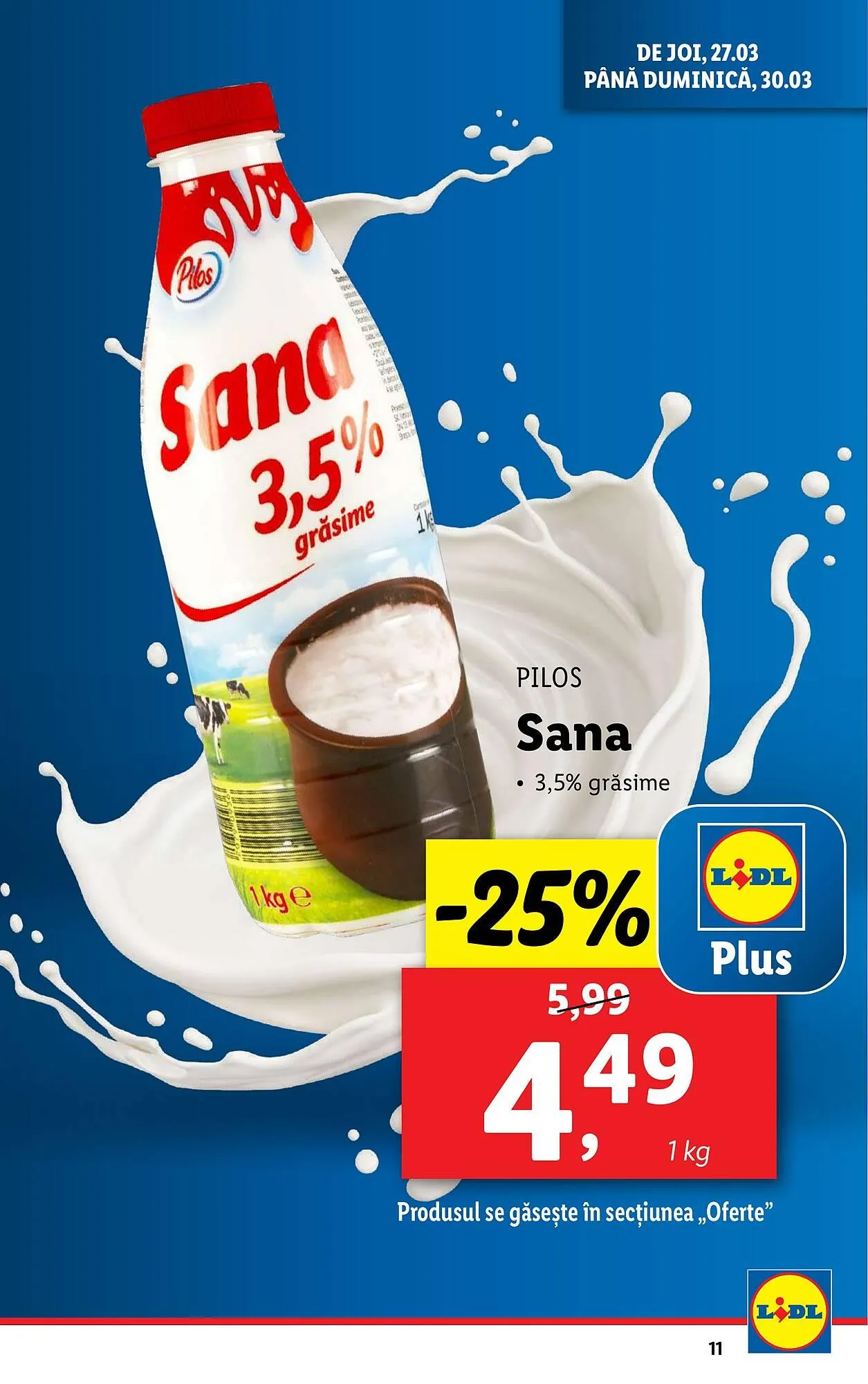 Catalog Catalog Lidl de la 24 martie până la 30 martie 2025 - Revista Pagina 11