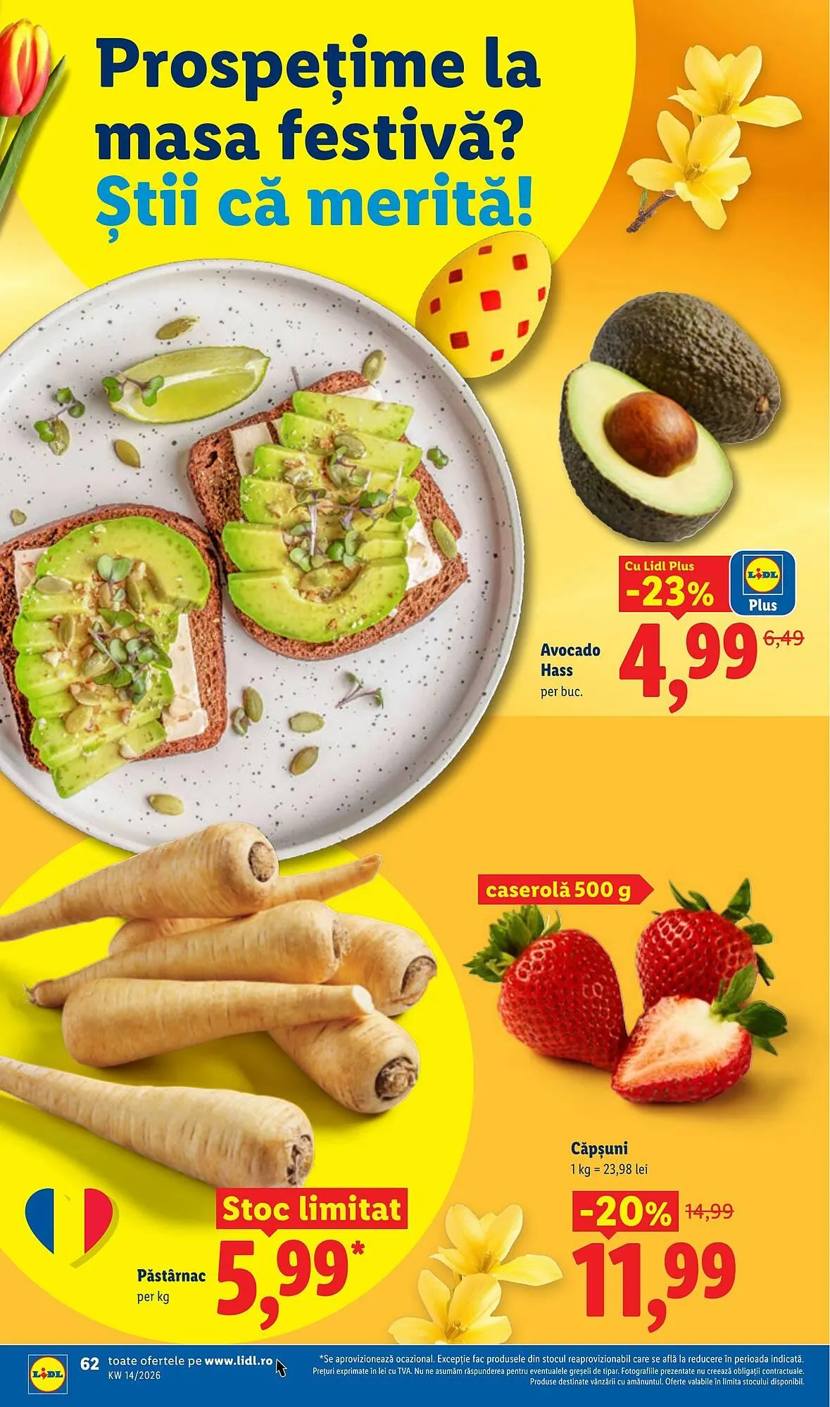 Catalog Catalog Lidl de la 30 martie până la 5 aprilie 2026 - Revista Pagina 62