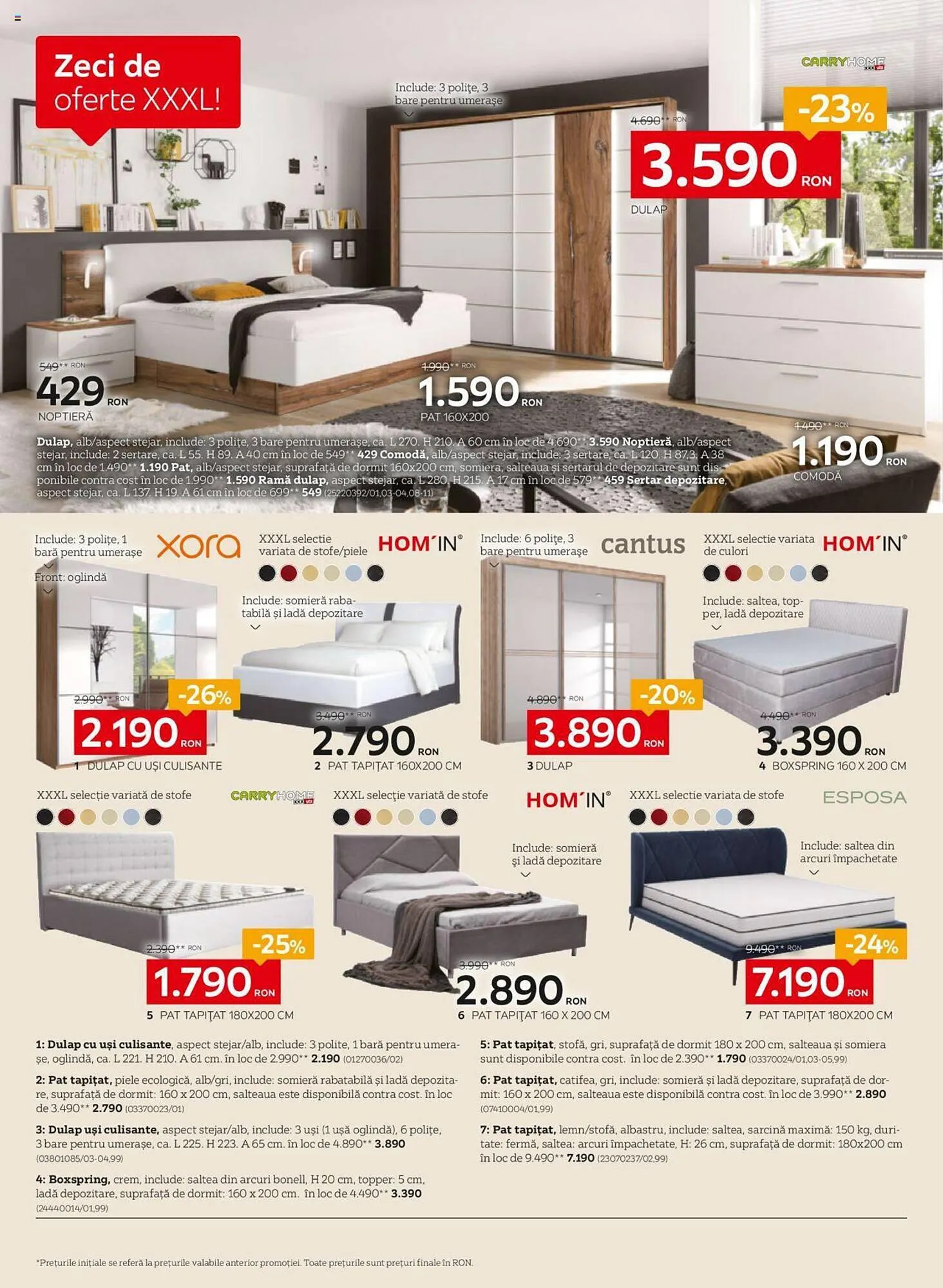 Catalog XXXLutz catalog de la 11 septembrie până la 8 octombrie 2023 - Revista Pagina 4