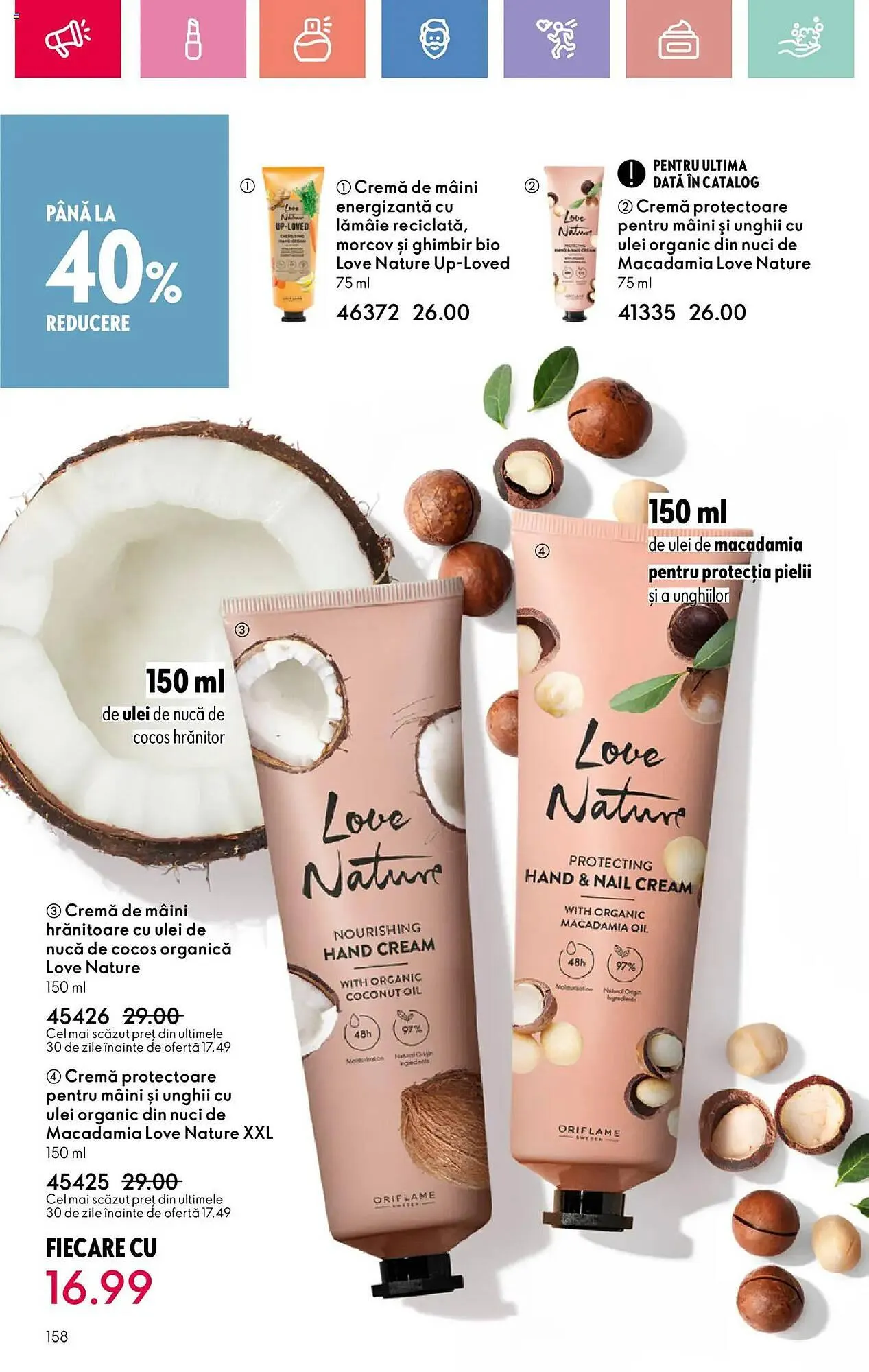 Catalog Catalog Oriflame de la 15 iunie până la 5 iulie 2025 - Revista Pagina 158