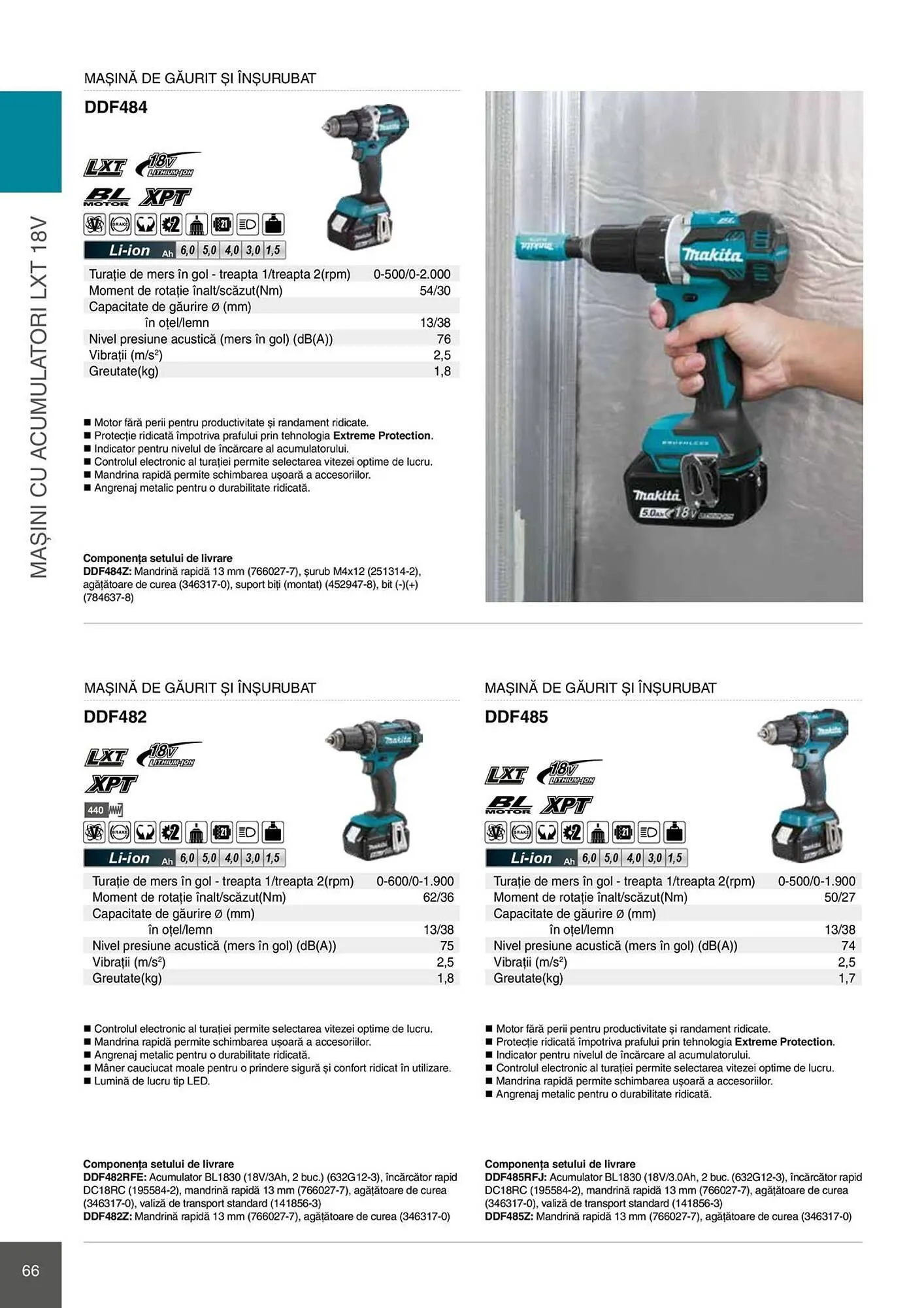Catalog Catalog Makita de la 28 aprilie până la 31 decembrie 2026 - Revista Pagina 66