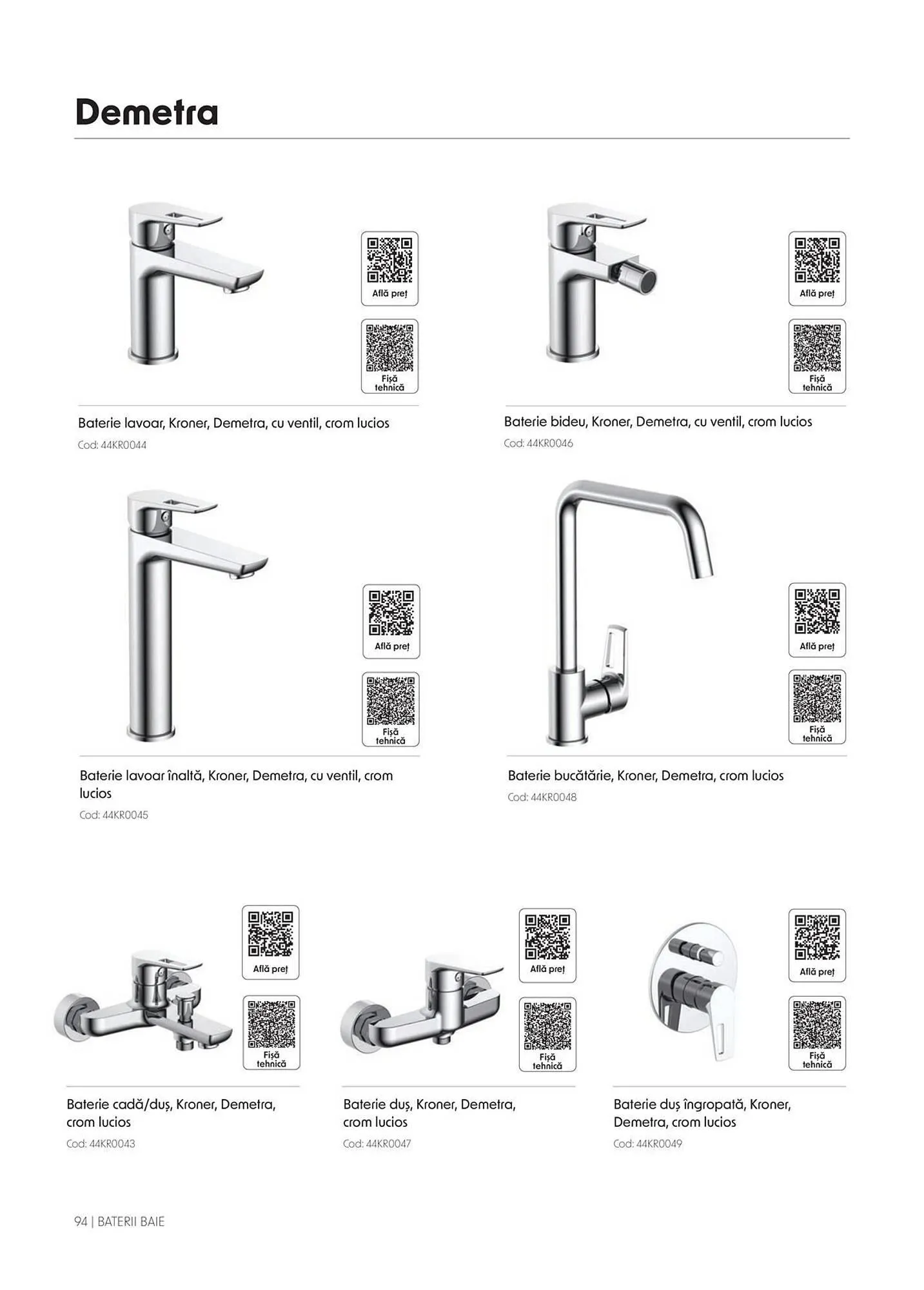 Catalog Catalog Romstal de la 1 aprilie până la 31 decembrie 2026 - Revista Pagina 94