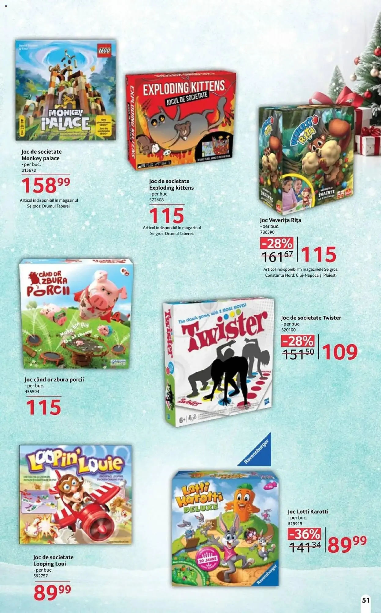 Catalog Catalog Selgros de la 13 noiembrie până la 5 decembrie 2025 - Revista Pagina 51