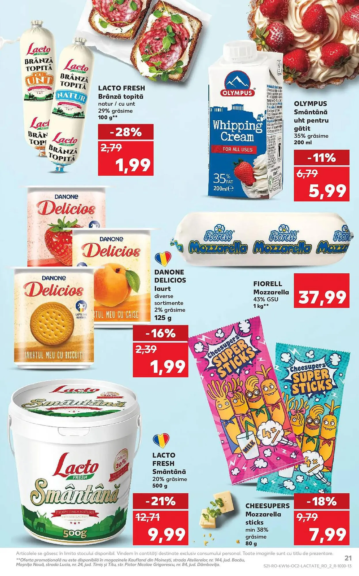 Catalog Catalog Kaufland de la 15 aprilie până la 21 aprilie 2026 - Revista Pagina 21