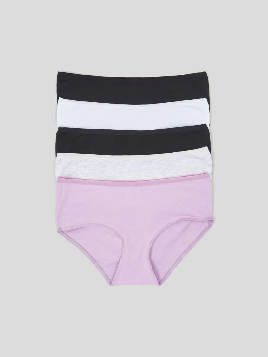 Set de 5 perechi de chiloți hipster