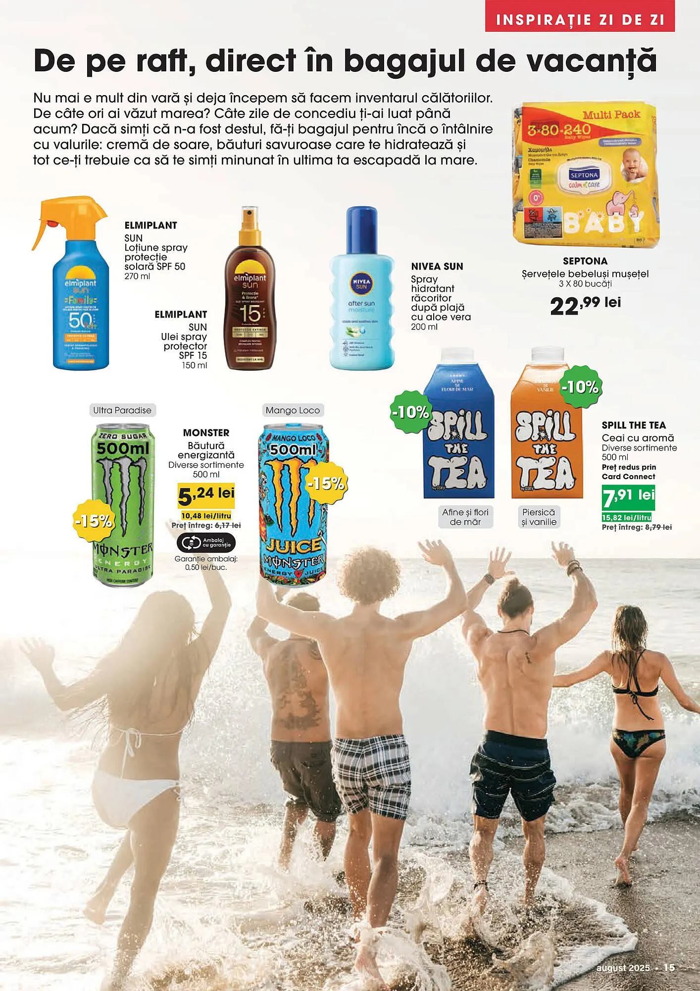 Catalog Catalog Mega Image de la 1 august până la 31 august 2025 - Revista Pagina 15