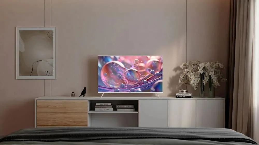 Televizor KIVI LED 43U760QW, 109 cm, Smart Android TV, Ultra HD, Alb, Clasa F