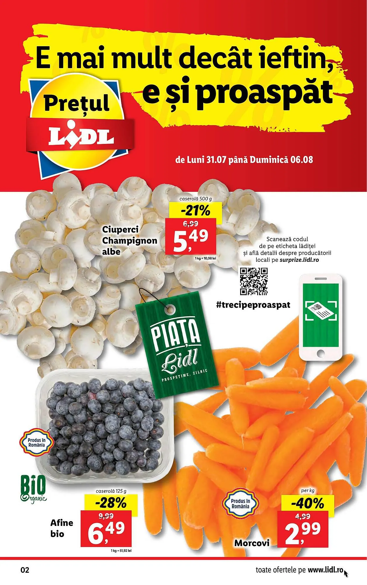 Catalog Lidl catalog de la 31 iulie până la 6 august 2023 - Revista Pagina 2