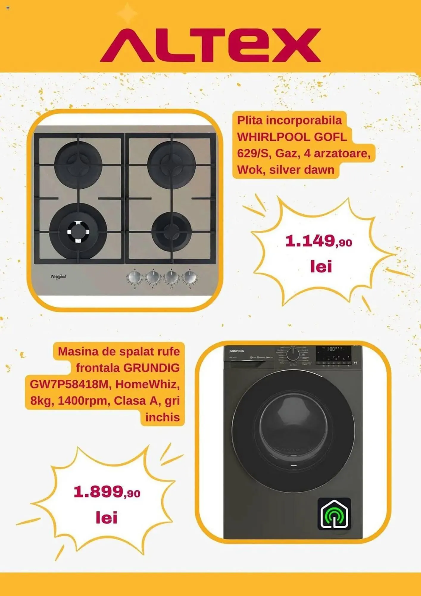 Catalog Catalog Altex de la 17 aprilie până la 23 aprilie 2025 - Revista Pagina 6