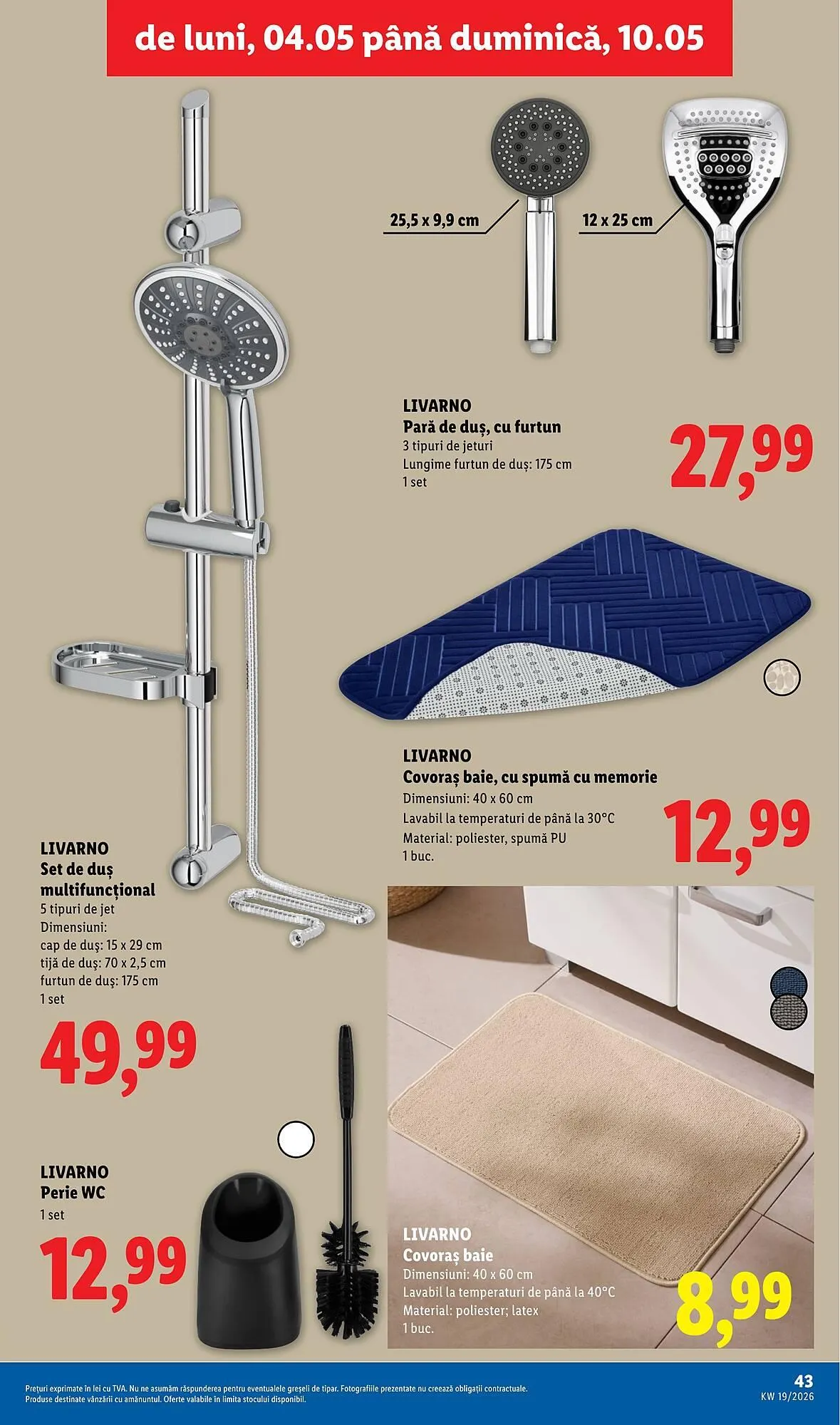 Catalog Catalog Lidl de la 4 mai până la 10 mai 2026 - Revista Pagina 43