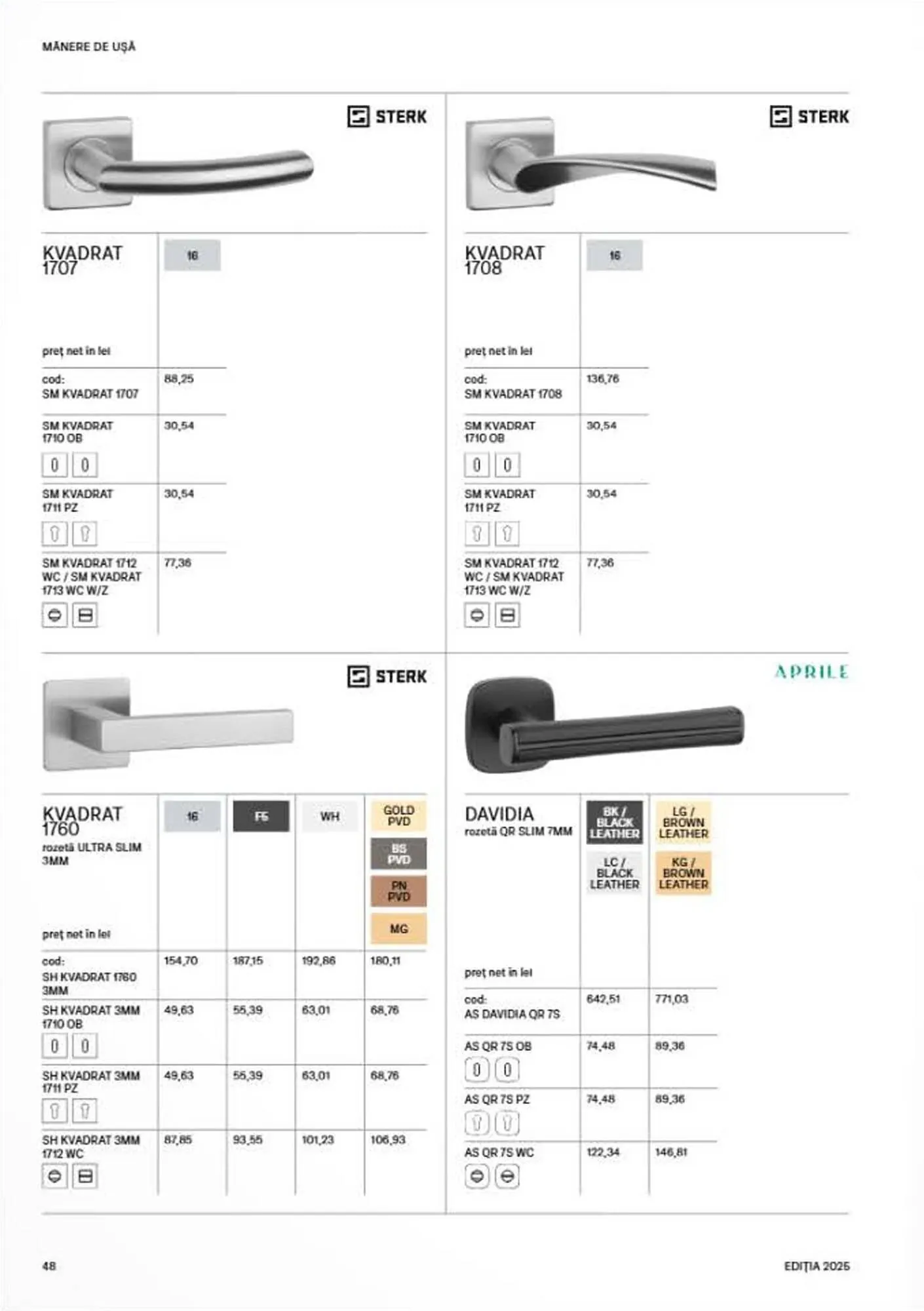 Catalog Catalog Proges de la 8 septembrie până la 31 decembrie 2025 - Revista Pagina 50