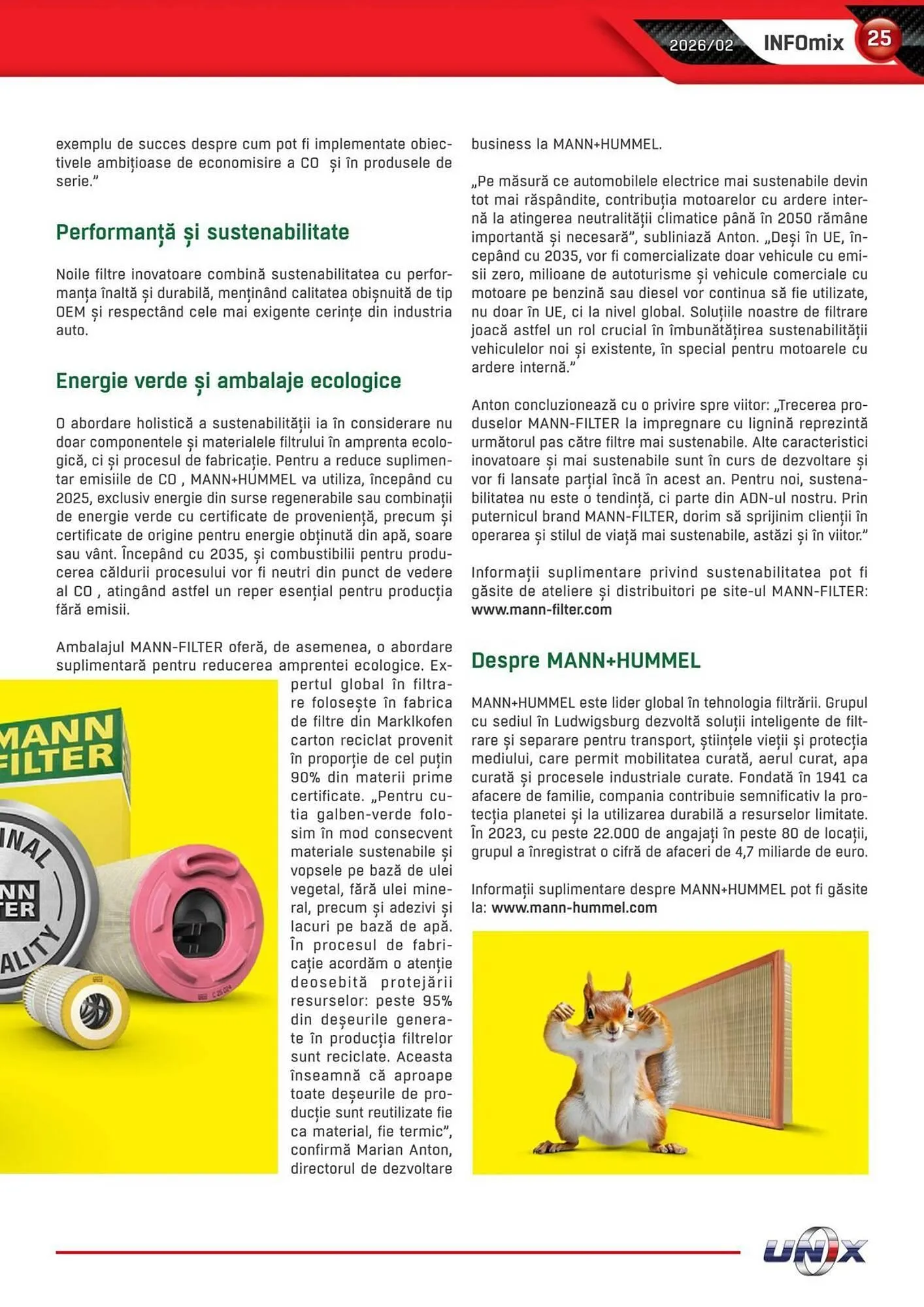 Catalog Catalog UNIX Auto de la 4 februarie până la 28 februarie 2026 - Revista Pagina 25