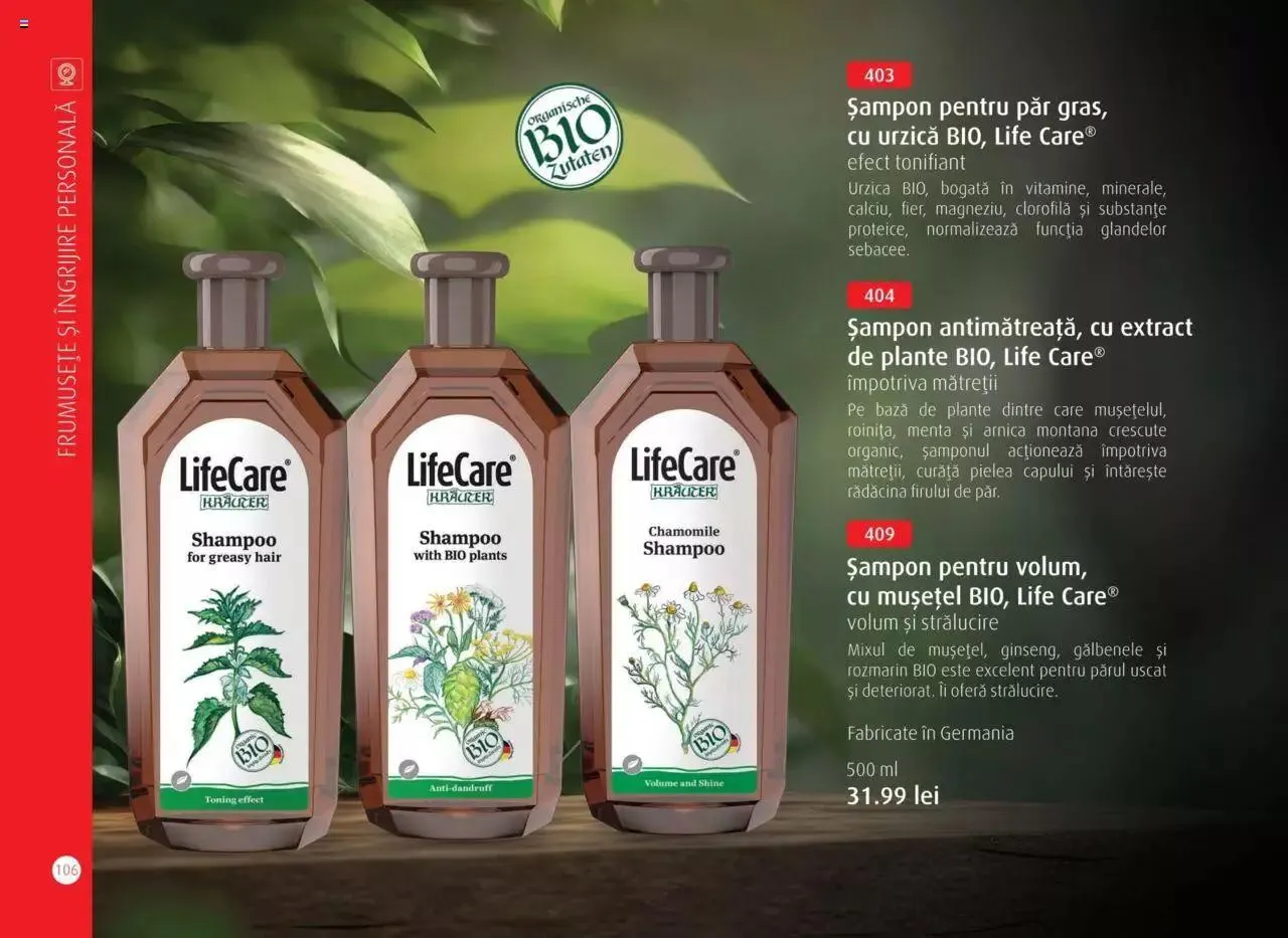 Catalog Life Care - Catalog Life Care toamna 2023 - iarna 2024 de la 1 septembrie până la 31 ianuarie 2024 - Revista Pagina 108