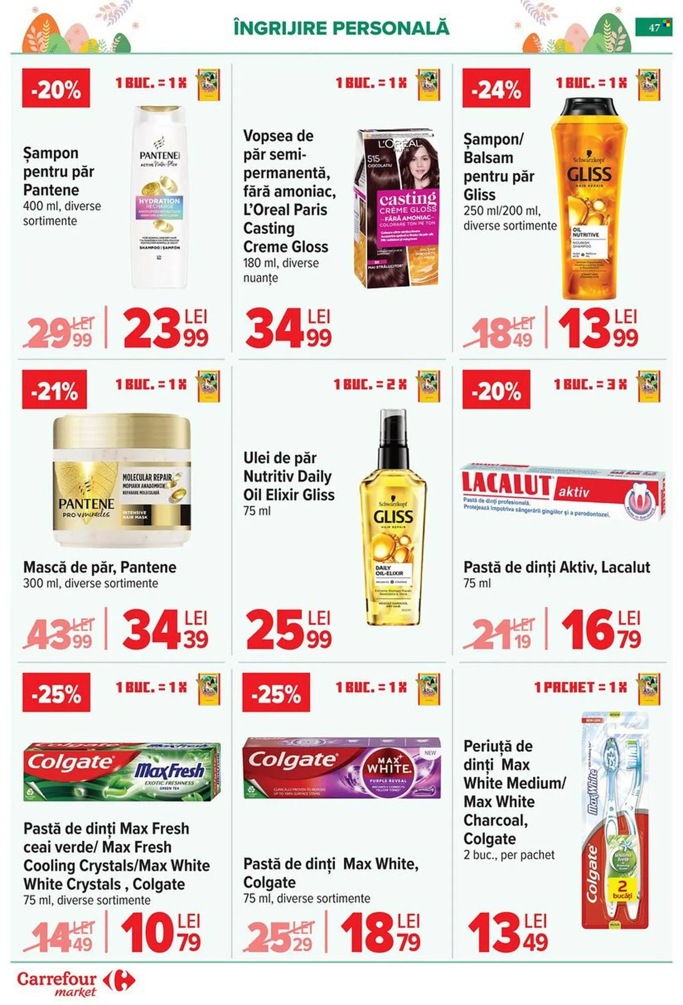 Catalog Catalog Carrefour Market de la 25 martie până la 5 aprilie 2026 - Revista Pagina 51