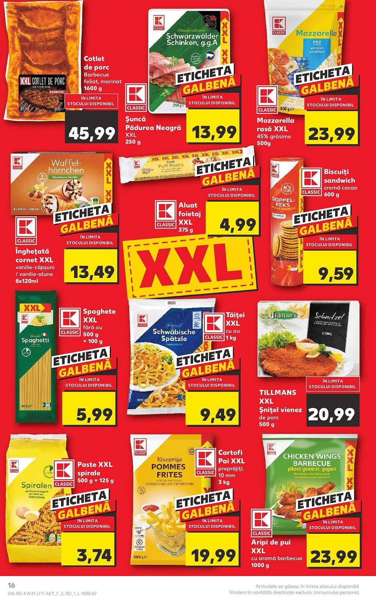 Catalog Kaufland catalog de la 2 august până la 8 august 2023 - Revista Pagina 16