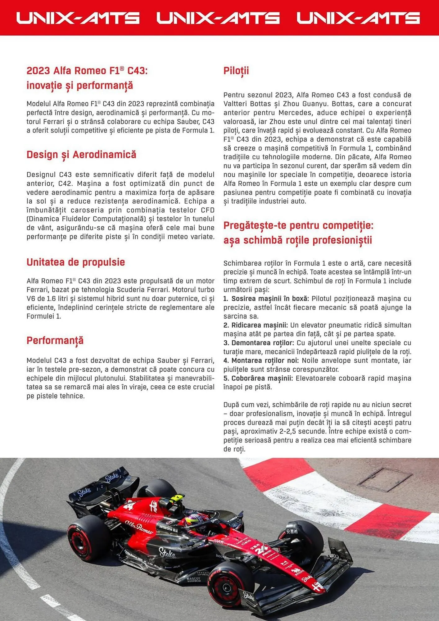 Catalog Catalog UNIX Auto de la 1 aprilie până la 30 aprilie 2025 - Revista Pagina 34