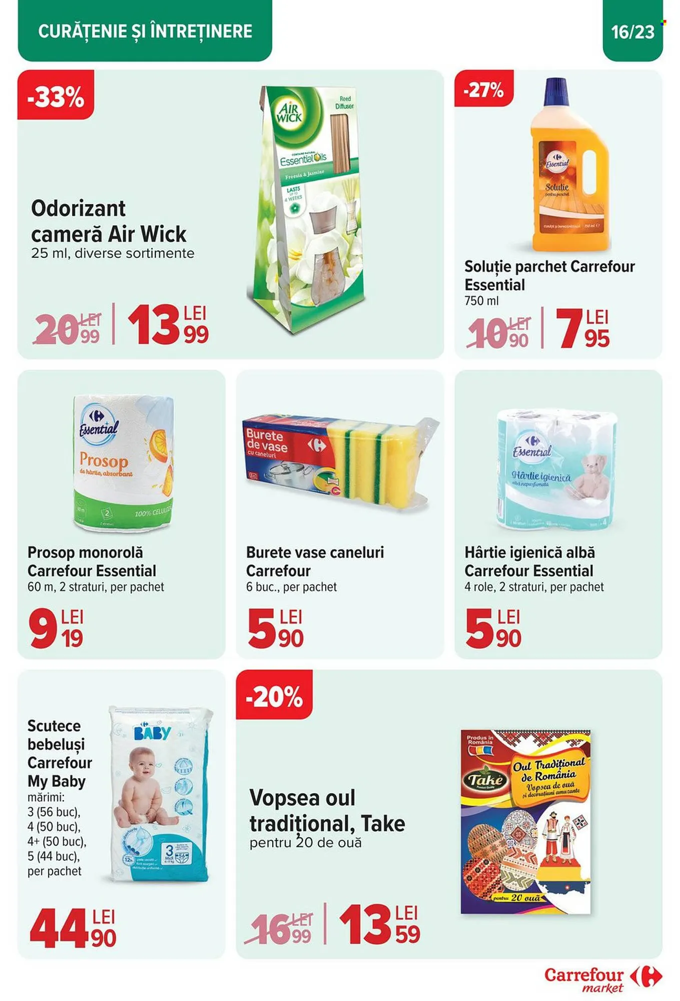 Catalog Catalog Carrefour Market de la 14 aprilie până la 22 aprilie 2025 - Revista Pagina 16