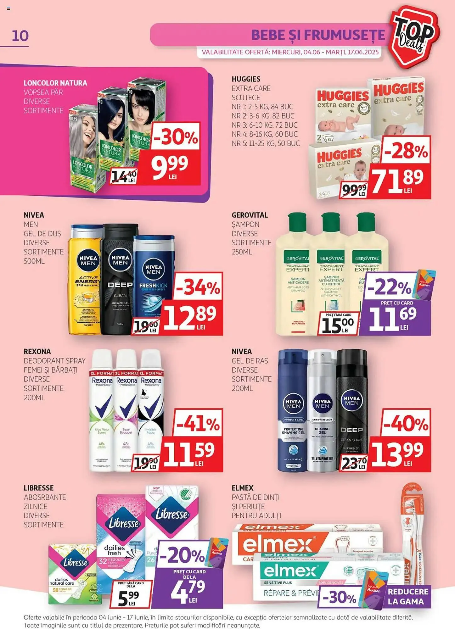 Catalog Catalog Auchan de la 4 iunie până la 17 iunie 2025 - Revista Pagina 10