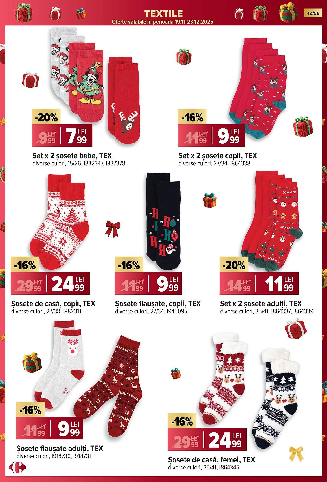 Catalog Catalog Carrefour de la 19 noiembrie până la 7 ianuarie 2026 - Revista Pagina 42