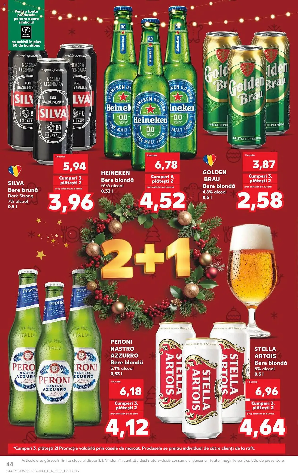Catalog Catalog Kaufland de la 10 decembrie până la 16 decembrie 2025 - Revista Pagina 44