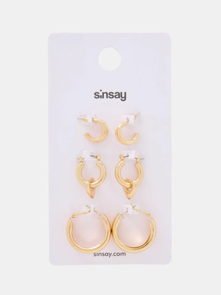 Set de 3 perechi de cercei