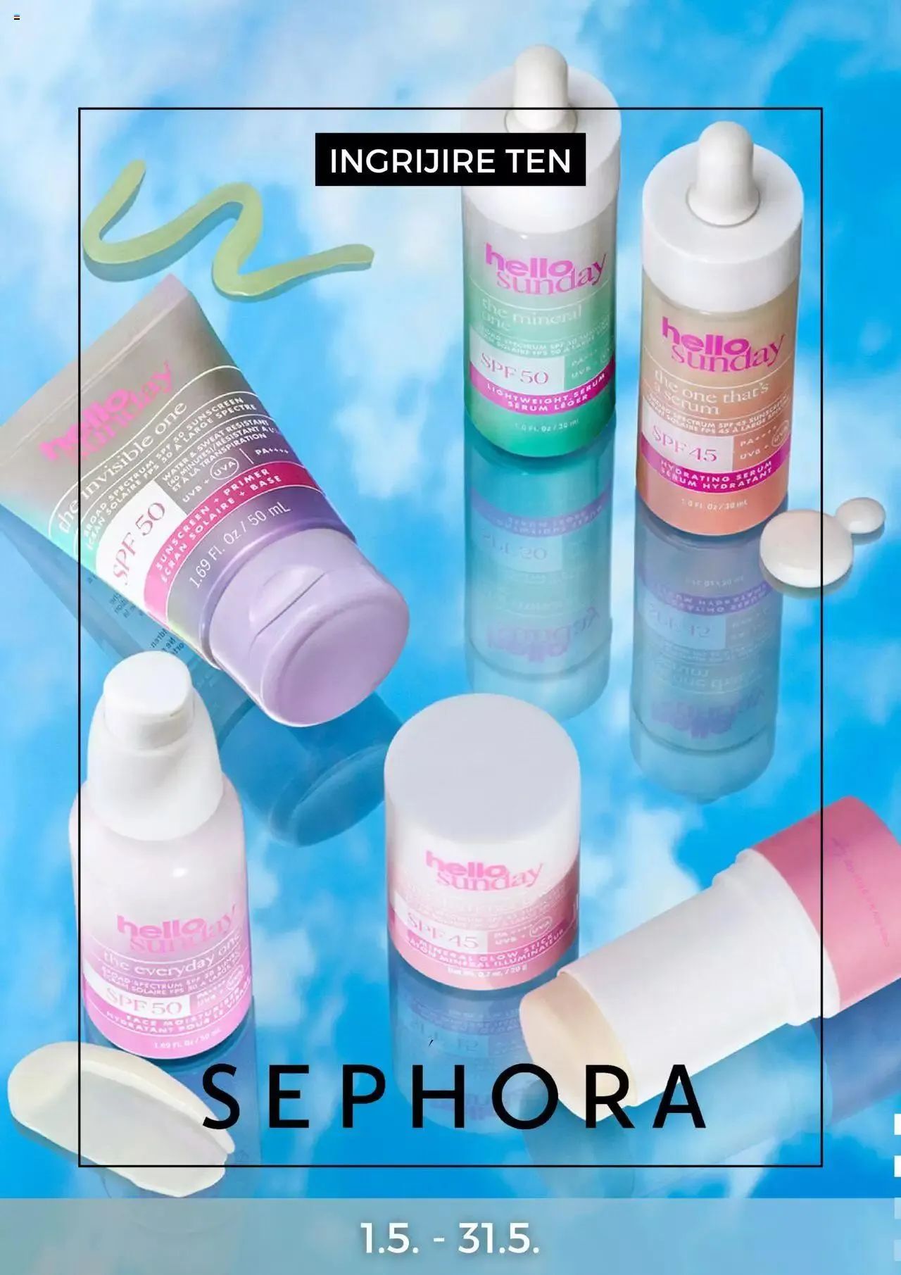 Catalog Catalog Sephora de la 1 mai până la 31 decembrie 2024 - Revista Pagina 1