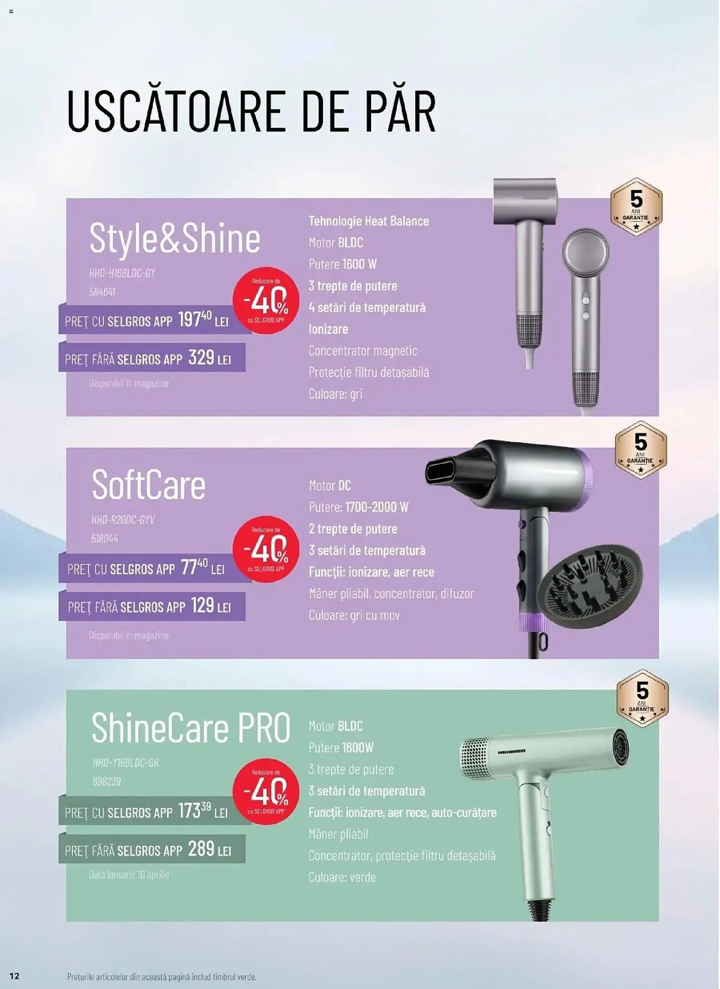 Catalog Catalog Selgros de la 23 februarie până la 11 aprilie 2026 - Revista Pagina 12