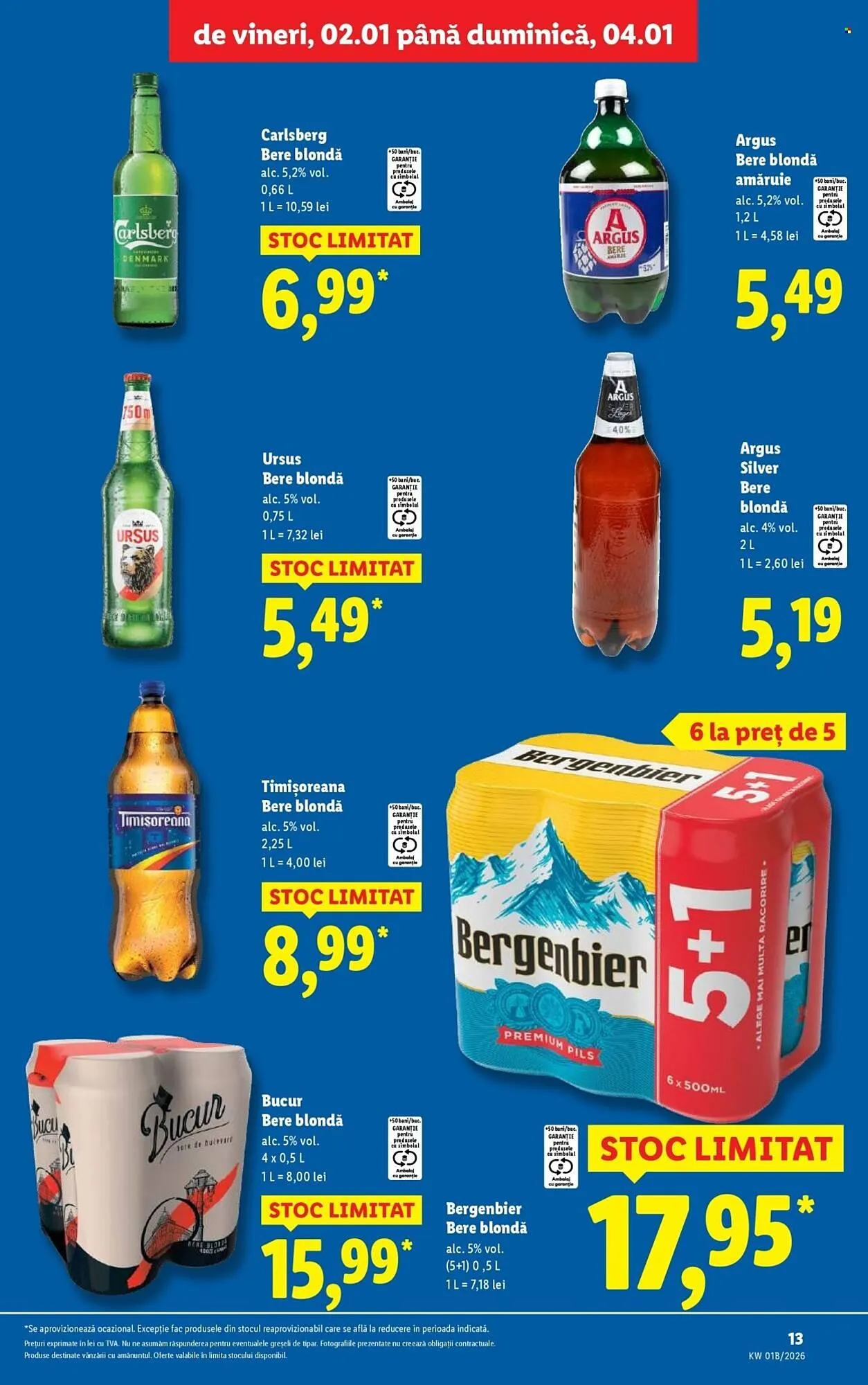 Catalog Catalog Lidl de la 2 ianuarie până la 4 ianuarie 2026 - Revista Pagina 13
