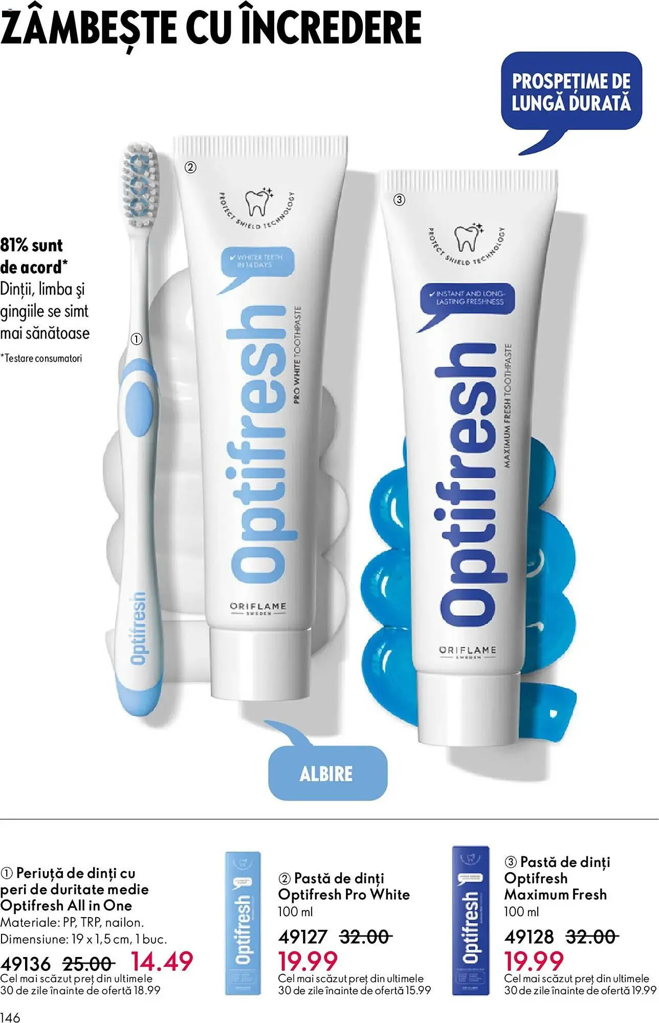 Catalog Catalog Oriflame de la 6 mai până la 26 mai 2026 - Revista Pagina 146