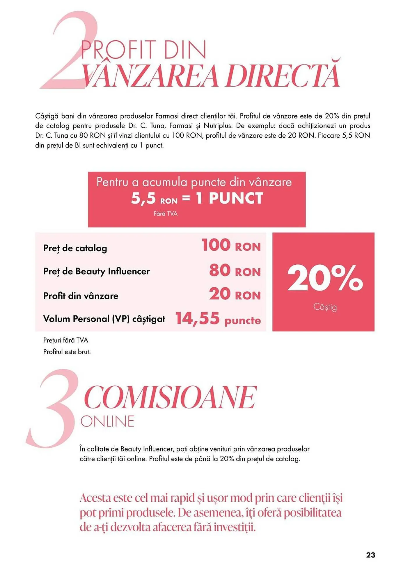 Catalog Catalog Farmasi de la 5 martie până la 1 aprilie 2025 - Revista Pagina 23