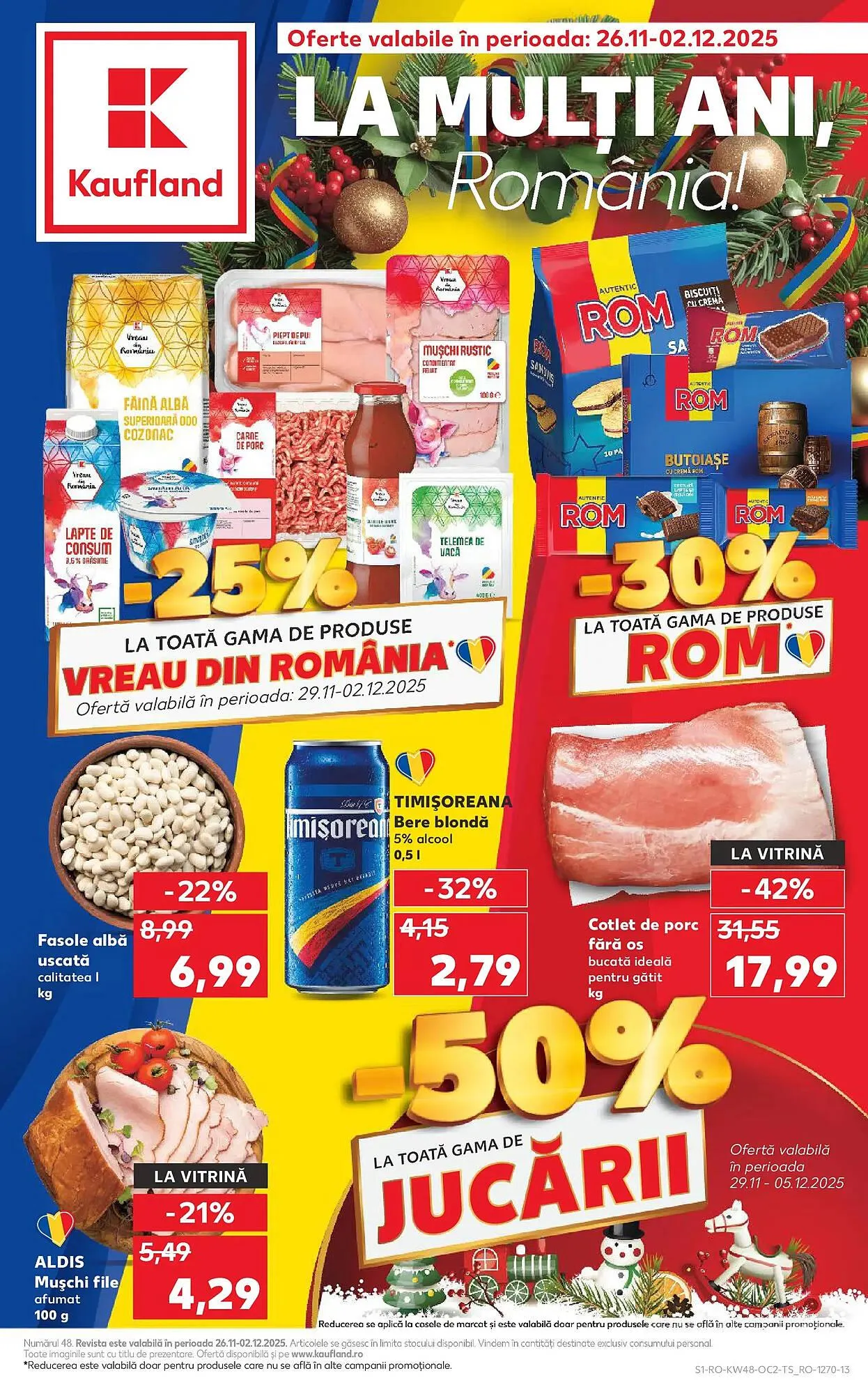 Catalog Catalog Kaufland de la 23 noiembrie până la 2 decembrie 2025 - Revista Pagina 1