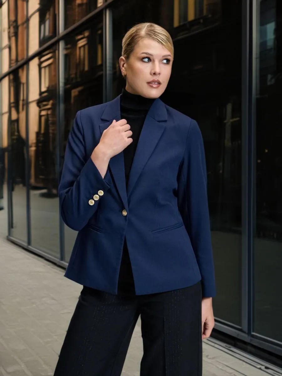 Blazer cu un singur nasture